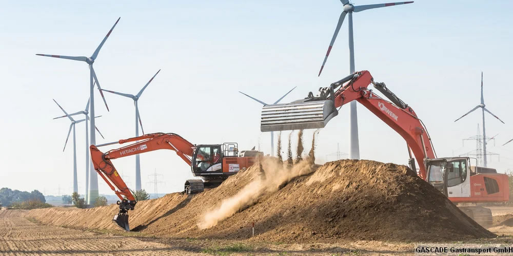 europäische gas anbindungsleitung eugal (dn 1400, ca. 102 km länge), inkl. erdgasempfangsstation lubmin 2