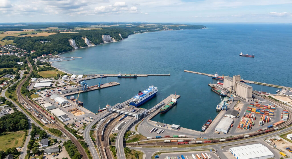 erweiterung der seeseitigen zufahrt hafen mukran und des liegeplatzes 03a im hafen