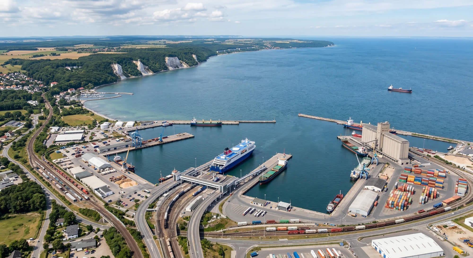 erweiterung der seeseitigen zufahrt hafen mukran und des liegeplatzes 03a im hafen